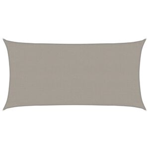 vidaXL vil&aacute;gossz&uuml;rke t&eacute;glalap alak&uacute; HDPE napellenző vitorla 160 g/m&sup2; 3 x 6 m