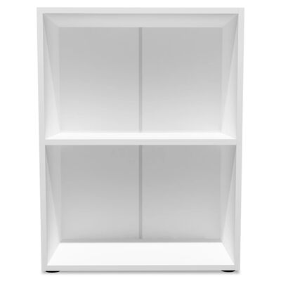 vidaXL fehér forgácslap könyvespolc 60 x 31 x 78 cm