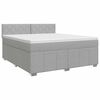 vidaXL Boxspring &aacute;gy matraccal Vil&aacute;gossz&uuml;rke 140 x 190 cm Sz&ouml;vet