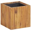 vidaXL t&ouml;m&ouml;r ak&aacute;cfa kerti magas&aacute;gy&aacute;s 24,5 x 24,5 x 25 cm