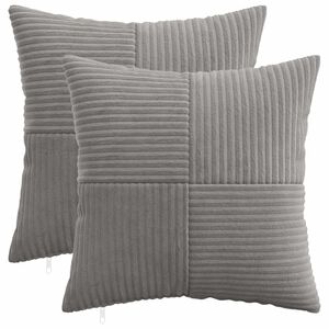 vidaXL P&aacute;rna huzat 2 pcs ALMELO Vil&aacute;gossz&uuml;rke 30 x 30 cm cord