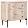 vidaXL Fi&oacute;kos szekr&eacute;ny 70 x 30 x 65 cm T&ouml;m&ouml;r Mang&oacute;fa &eacute;s Műszaki Fa