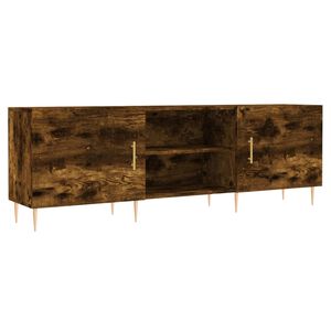 vidaXL f&uuml;st&ouml;s t&ouml;lgy sz&iacute;nű szerelt fa TV-szekr&eacute;ny 150 x 30 x 44,5 cm