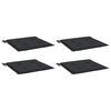 vidaXL 4 db fekete oxford sz&ouml;vet kerti sz&eacute;kp&aacute;rna 40x40x4 cm
