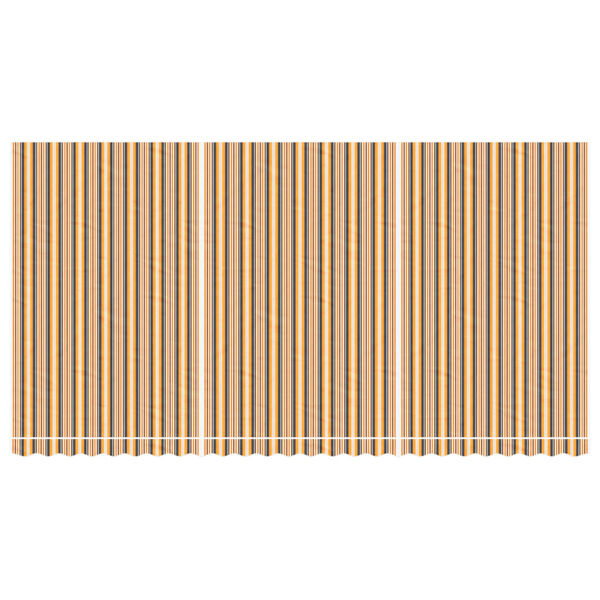 vidaXL többszínű csíkos pótszövet napellenzőhöz 6 x 3 m