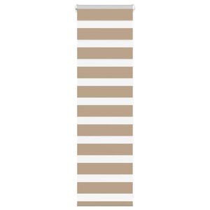 vidaXL zebraf&uuml;gg&ouml;nnyel homokbarna sz&ouml;vetsz&eacute;less&eacute;g 35,9 cm poli&eacute;szter