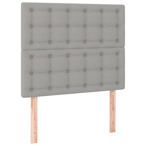 vidaXL vil&aacute;gossz&uuml;rke sz&ouml;vet LED-es fejt&aacute;mla 80x5x118/128 cm