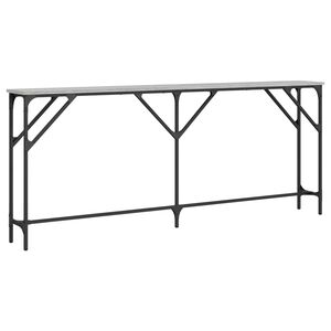 vidaXL sz&uuml;rke sonoma sz&iacute;nű szerelt fa t&aacute;lal&oacute;asztal 180x23x75 cm