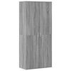 vidaXL sz&uuml;rke sonoma sz&iacute;nű szerelt fa cipősszekr&eacute;ny 80 x 39 x 178 cm