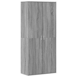 vidaXL sz&uuml;rke sonoma sz&iacute;nű szerelt fa cipősszekr&eacute;ny 80 x 39 x 178 cm