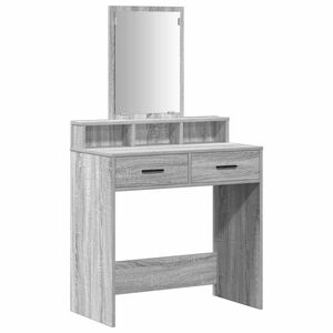 vidaXL &Ouml;lt&ouml;zk&ouml;dőasztal Sz&uuml;rke Sonoma 79 x 41 x 140 cm Szerelt Fa