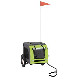 vidaXL z&ouml;ld-sz&uuml;rke oxford sz&ouml;vet &eacute;s vas kis&aacute;llatsz&aacute;ll&iacute;t&oacute; ut&aacute;nfut&oacute;