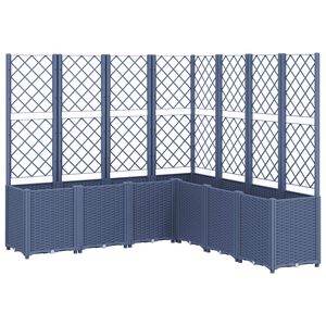 vidaXL k&eacute;ksz&uuml;rke polipropil&eacute;n r&aacute;csos kerti &uuml;ltetől&aacute;da 160 x 160 x 140 cm