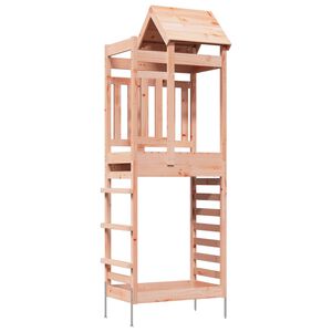vidaXL J&aacute;t&eacute;k Torny Barna 52,5 x 85 x 238 cm Szil&aacute;rd Douglas Fa