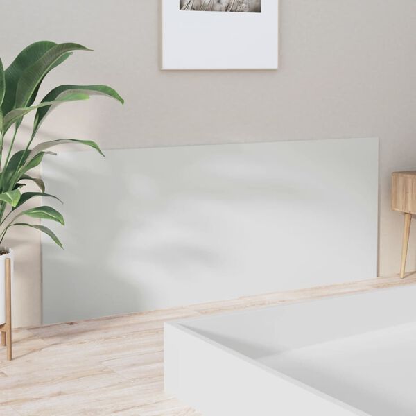 vidaXL magasf&eacute;nyű feh&eacute;r szerelt fa &aacute;gyfejt&aacute;mla 200 x 1,5 x 80 cm