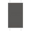 vidaXL plisz&iacute;rozott redőny fekete 70x150 cm sz&ouml;vetsz&eacute;less&eacute;g 69,4 cm