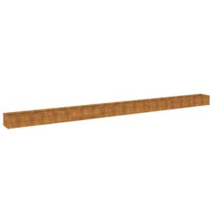 vidaXL corten ac&eacute;l kerti magas&aacute;gy&aacute;s 770x50x36 cm