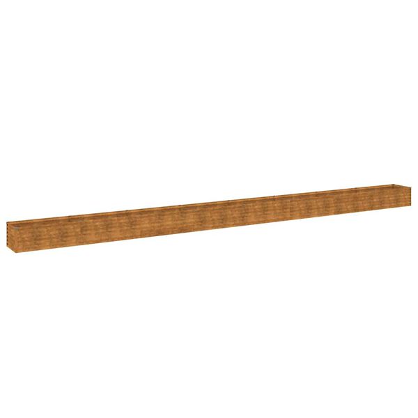 vidaXL corten ac&eacute;l kerti magas&aacute;gy&aacute;s 770x50x36 cm