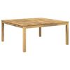 vidaXL Doh&aacute;nyz&oacute;asztal Feh&eacute;r 100 x 100,5 x 45 cm T&ouml;m&ouml;r Ak&aacute;cfa