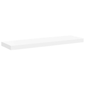 vidaXL feh&eacute;r MDF lebegő fali polc 80 x 23,5 x 3,8 cm