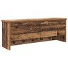 vidaXL Fali Kab&aacute;thorog polcokkal &Ouml;reg fa 80 x 20 x 30 cm Faanyag