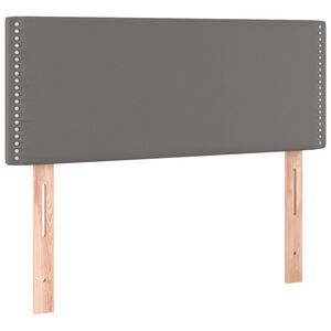 vidaXL sz&uuml;rke műbőr fejt&aacute;mla 100x5x78/88 cm