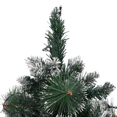 vidaXL zöld PVC megvilágított műkarácsonyfa állvánnyal 60 cm