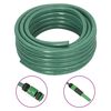 vidaXL kerti t&ouml;mlő szerelv&eacute;nyk&eacute;szlettel Z&ouml;ld 0,5" 20 m PVC