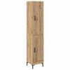 vidaXL Magasfi&uacute; Artisan t&ouml;lgy 34,5 x 34 x 180 cm Szerelt Fa