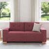 vidaXL borv&ouml;r&ouml;s sz&ouml;vet loveseat kanap&eacute; 140 cm