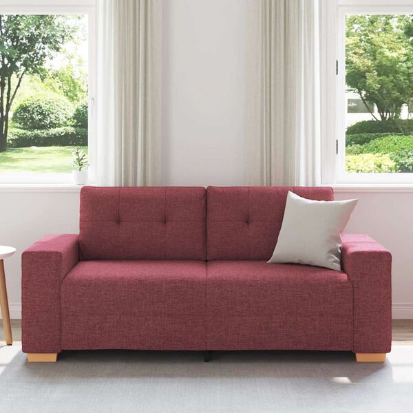 vidaXL borv&ouml;r&ouml;s sz&ouml;vet loveseat kanap&eacute; 140 cm
