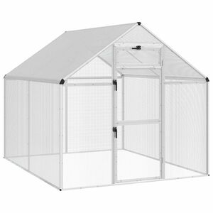 vidaXL Mad&aacute;r kalitka Ez&uuml;st 181,5 x 221 x 173,5 cm Hegesztett dr&oacute;t h&aacute;l&oacute;