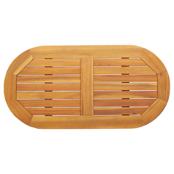 vidaXL Asztallap Barna 90 x 45 x 2 cm T&ouml;m&ouml;r Ak&aacute;cfa