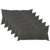 vidaXL P&aacute;rna huzat 6 pcs HEERLEN S&ouml;t&eacute;tsz&uuml;rke 40 x 80 cm B&aacute;rsony