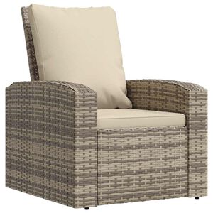 vidaXL vil&aacute;gosbarna polyrattan d&ouml;nthető kerti sz&eacute;k p&aacute;rn&aacute;kkal