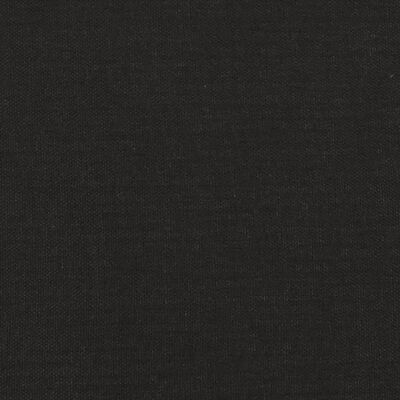 vidaXL fekete szövet pad 70 x 35 x 41 cm
