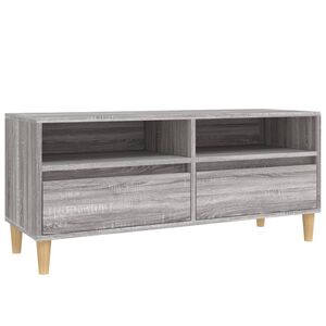 vidaXL sz&uuml;rke sonoma sz&iacute;nű szerelt fa TV-szekr&eacute;ny 100x34,5x44,5 cm