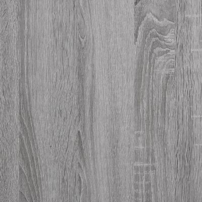 vidaXL 2 db szürke sonoma színű szerelt fa fali kockapolc 80x15x26,5cm