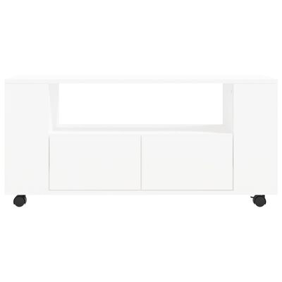vidaXL fehér szerelt fa TV-szekrény 102x34,5x43 cm