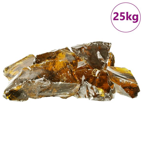 vidaXL Kerti K&ouml;vek Barna 12 cm &Uuml;veg