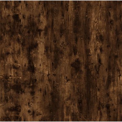 vidaXL füstös tölgyszínű szerelt fa dohányzóasztal 100x50x35 cm