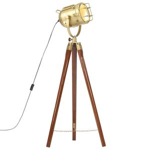 vidaXL h&aacute;roml&aacute;b&uacute; t&ouml;m&ouml;r mang&oacute;fa &aacute;ll&oacute;l&aacute;mpa 97 cm