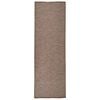 vidaXL barna lapos sz&ouml;v&eacute;sű k&uuml;lt&eacute;ri szőnyeg 80 x 250 cm