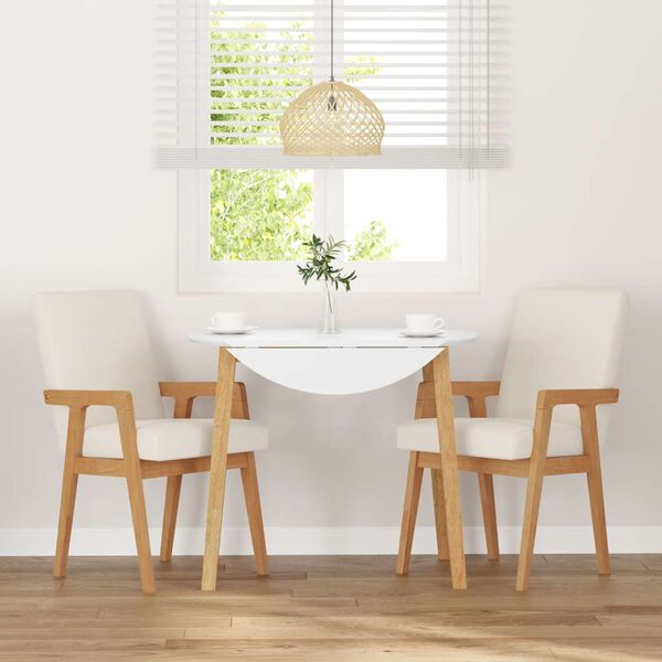 vidaXL 2 db t&ouml;m&ouml;rfa gumib&oacute;l k&eacute;sz&uuml;lt &eacute;tkezősz&eacute;kek p&aacute;rn&aacute;kkal