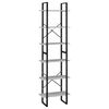 vidaXL betonsz&uuml;rke szerelt fa t&aacute;rol&oacute;polc 60 x 30 x 210 cm