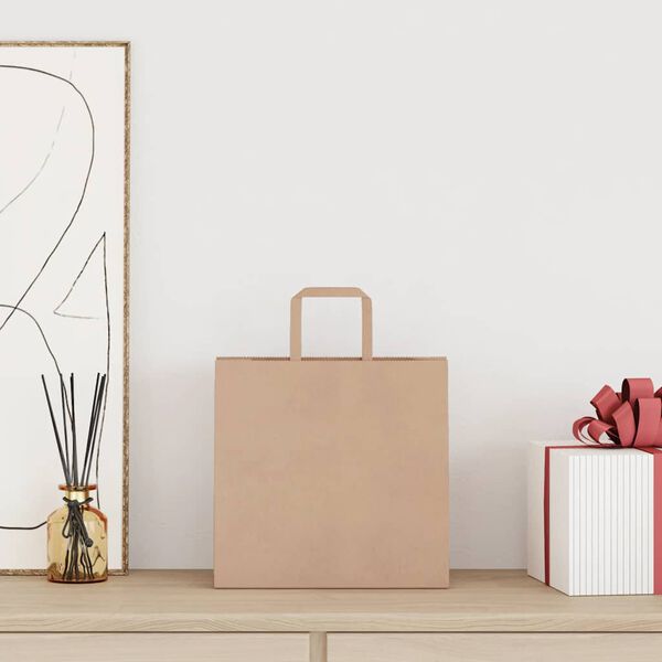 vidaXL 250 db barna pap&iacute;rzacsk&oacute;k foganty&uacute;kkal 26x17x25 cm