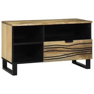 vidaXL TV egys&eacute;gek 80 x 33 x 46 cm Barna Szerelt Fa
