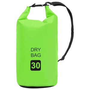 vidaXL z&ouml;ld PVC sz&aacute;razzs&aacute;k 30 L