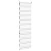 vidaXL zebrafüggönnyel fehér szövetszélesség 40,9 cm poliészter