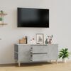 vidaXL betonsz&uuml;rke szerelt fa TV-szekr&eacute;ny 102 x 44,5 x 50 cm
